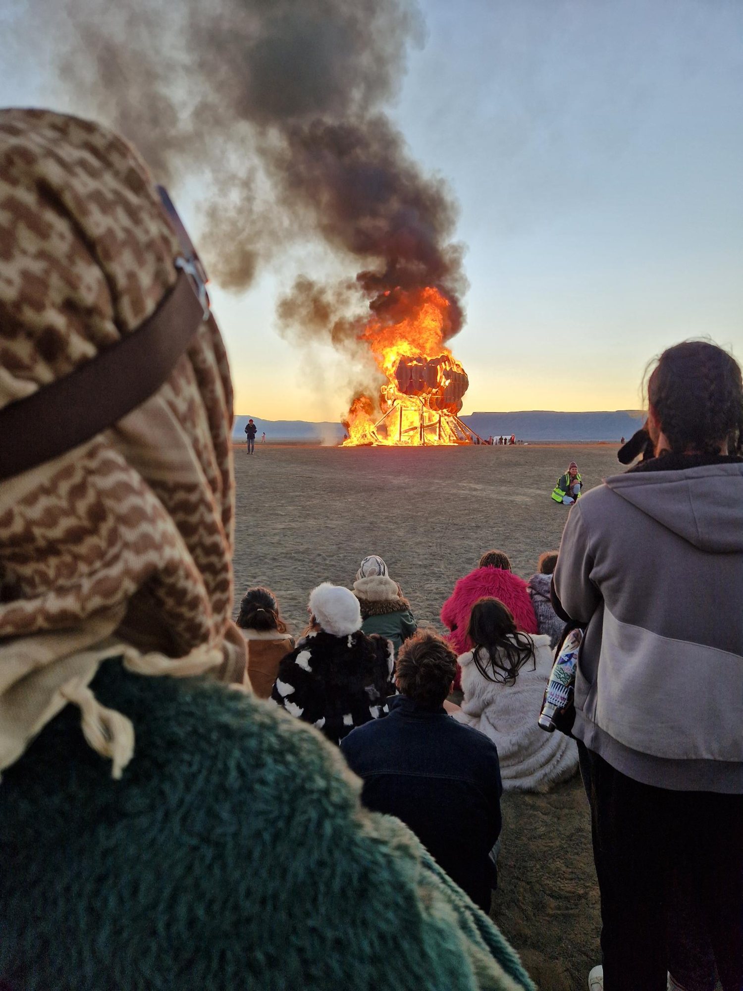 The burn, dusk