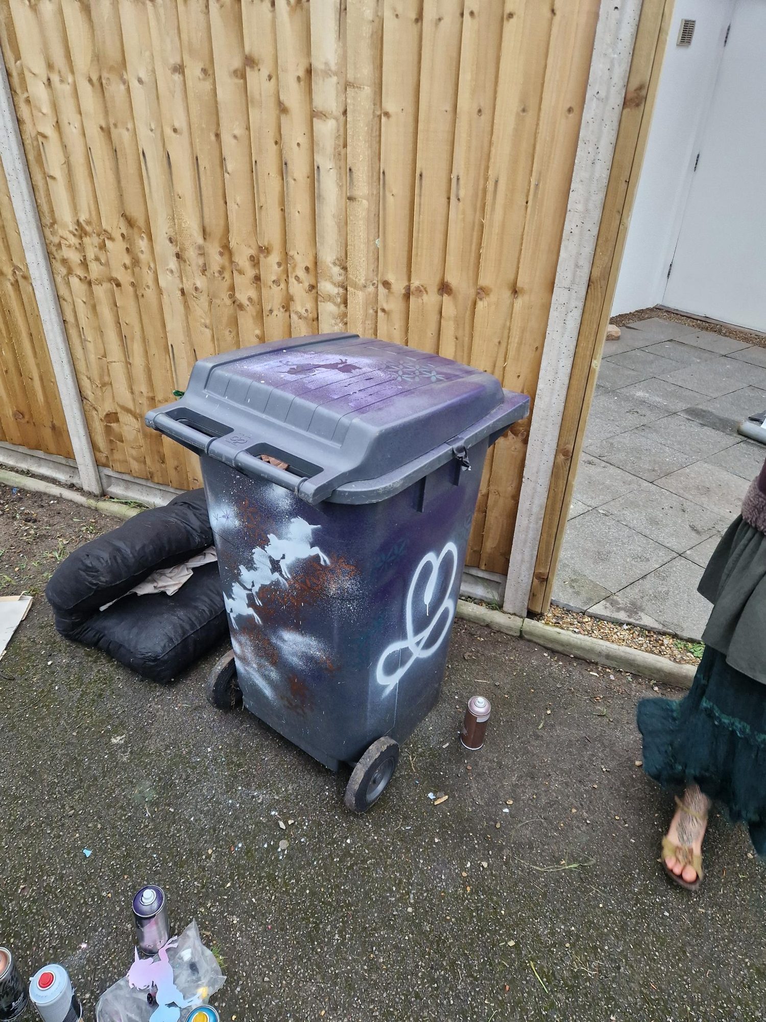 Even the bin