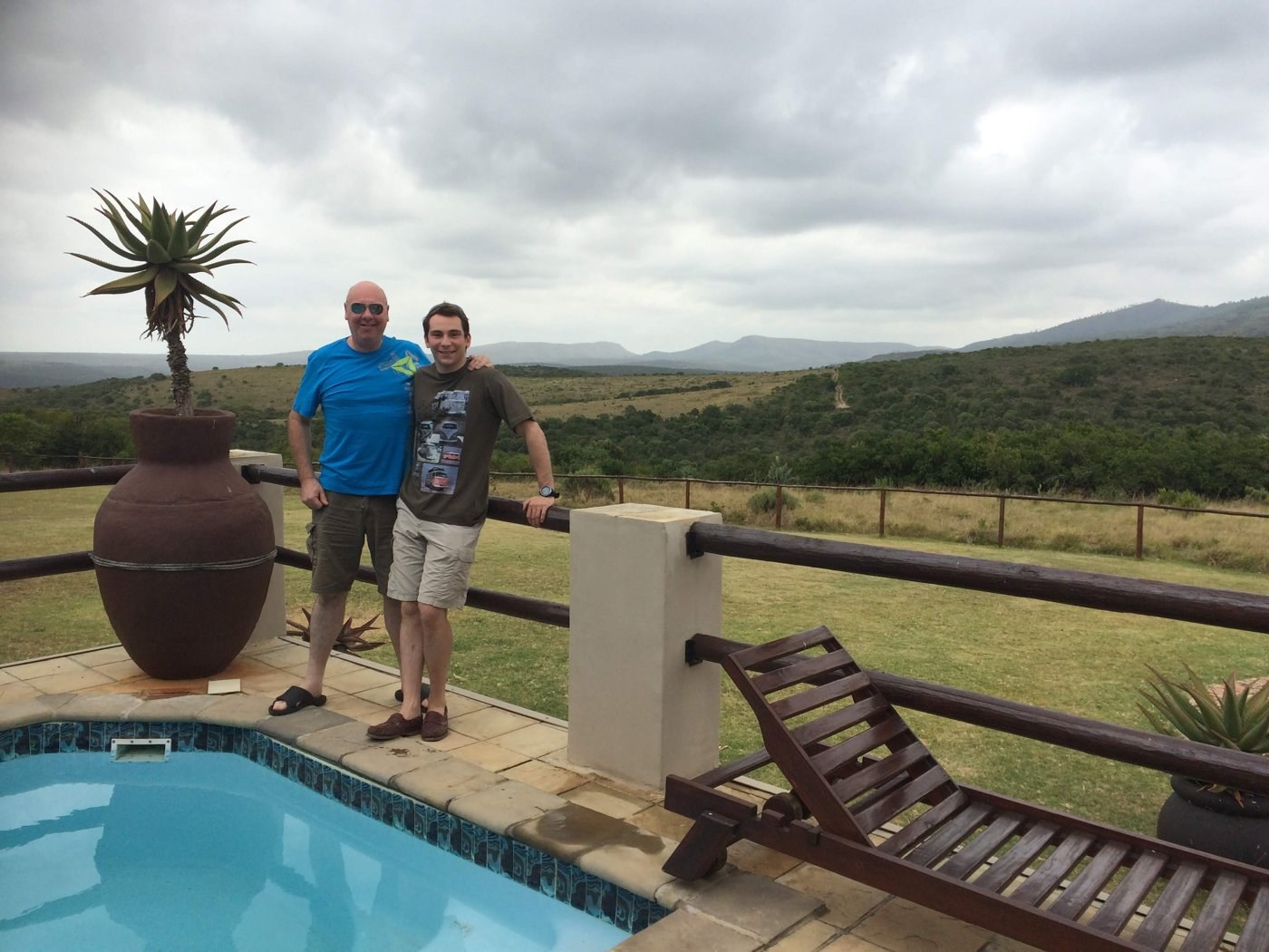 Family time at the lodge