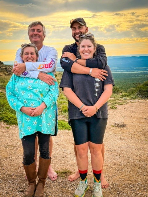 The host family in the Eastern Cape hills