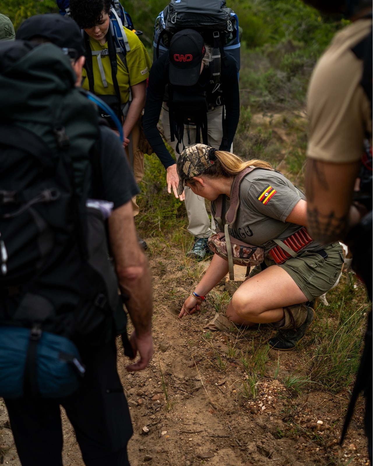 The tracking school at work in the field